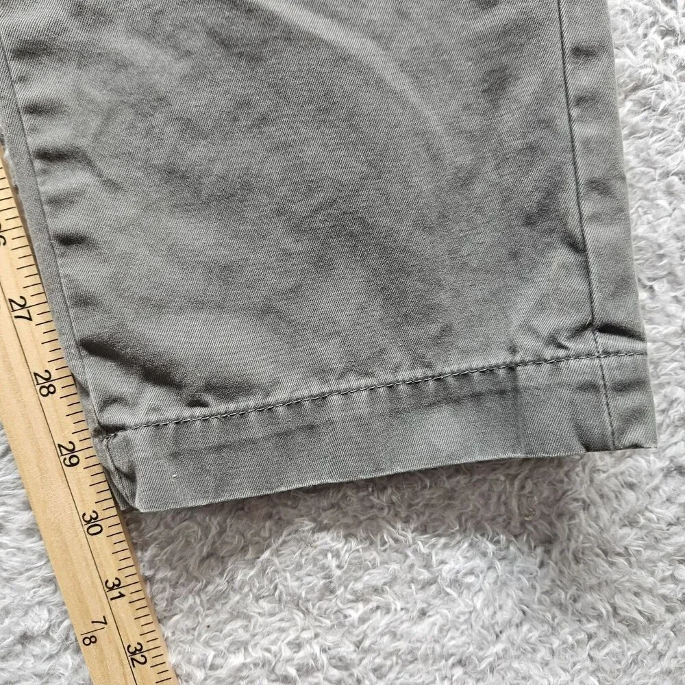 Banana Republic Gray Aiden Chino Mens Size 33x32 Classic Preppy
